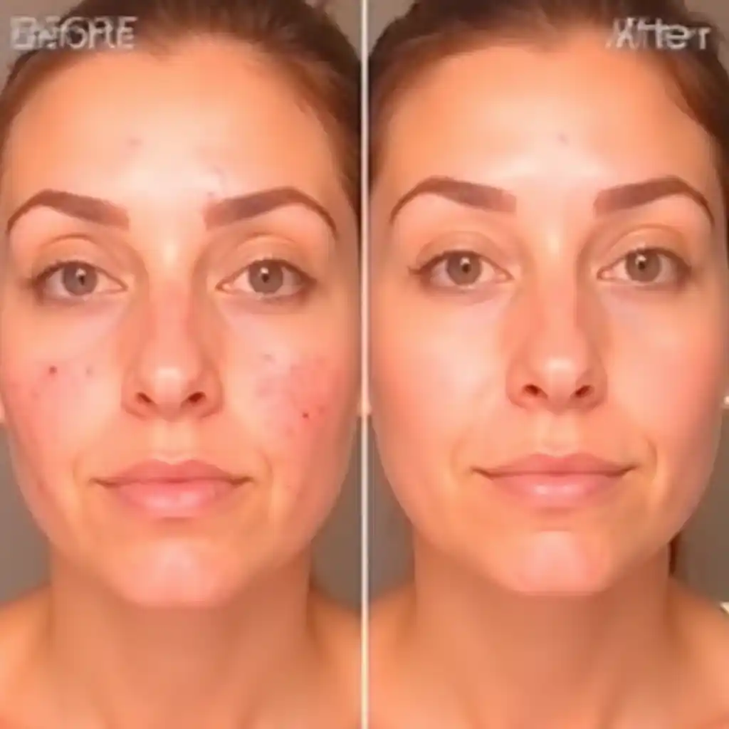 syleora clear pulse ultrasonic skin scrubber before after compare customer 4